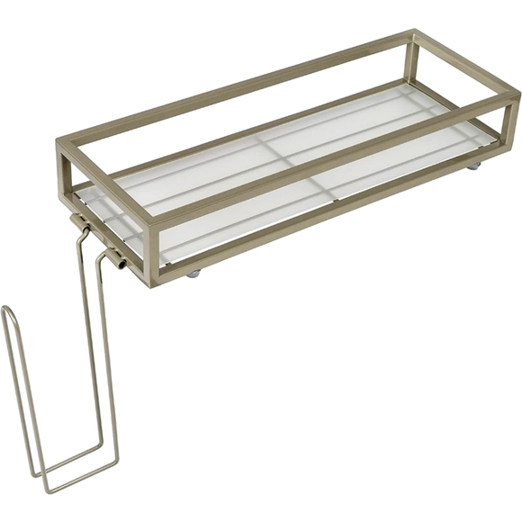 Over-the-toilet Tray with Toilet Paper Holder - Picture 1 of 3